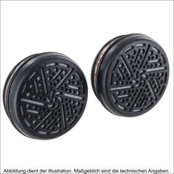 Mehrbereichs-Kombinationsfilter A B E K P3 für Halbmaske Climax 755